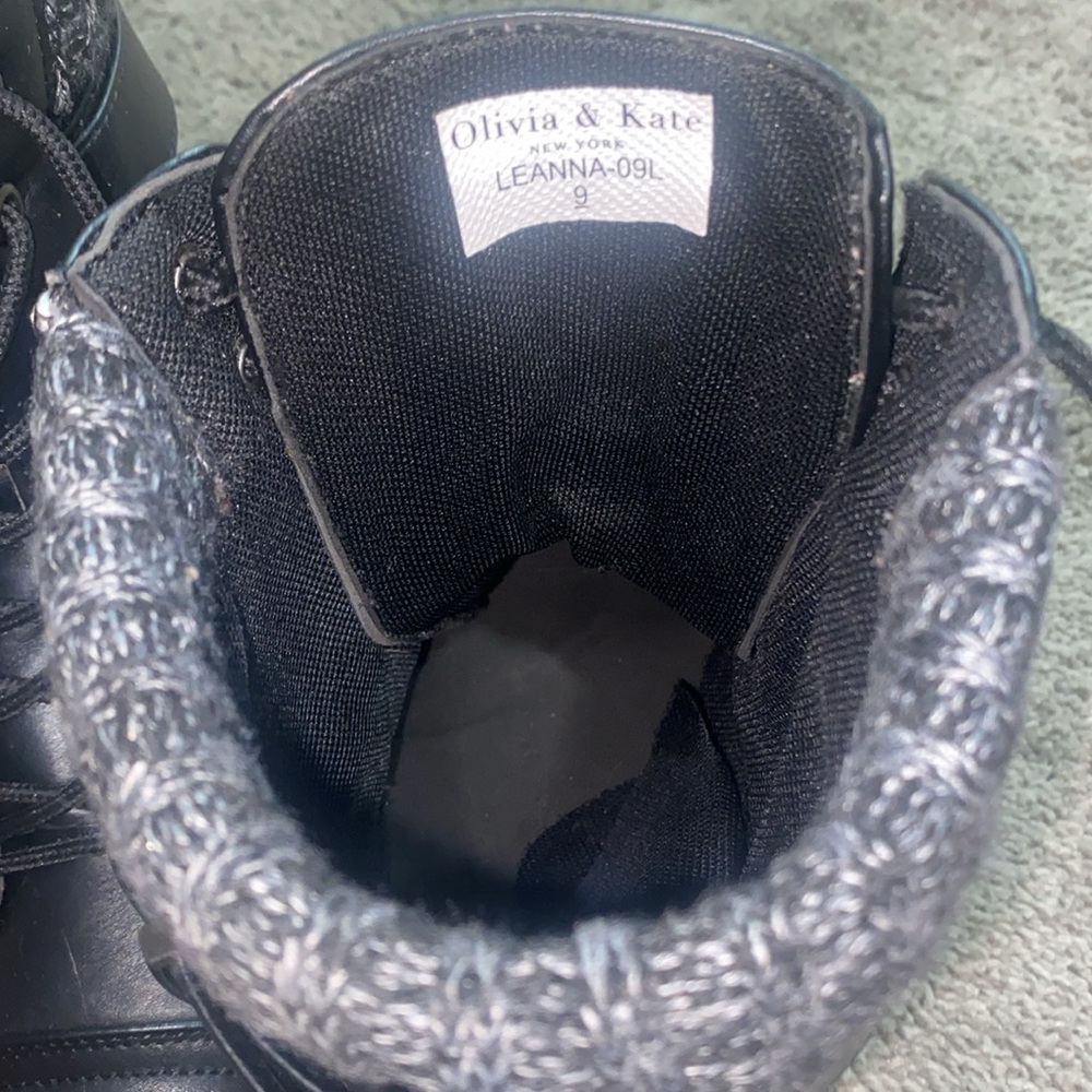 Black Winter Boots - image 6